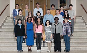 The 2013 Summer Institute class members came from Norway, Thailand, Turkey, the U.S., India, Germany, China, Suriname, Colombia, Canada, Portugal, Nigeria and Chile.