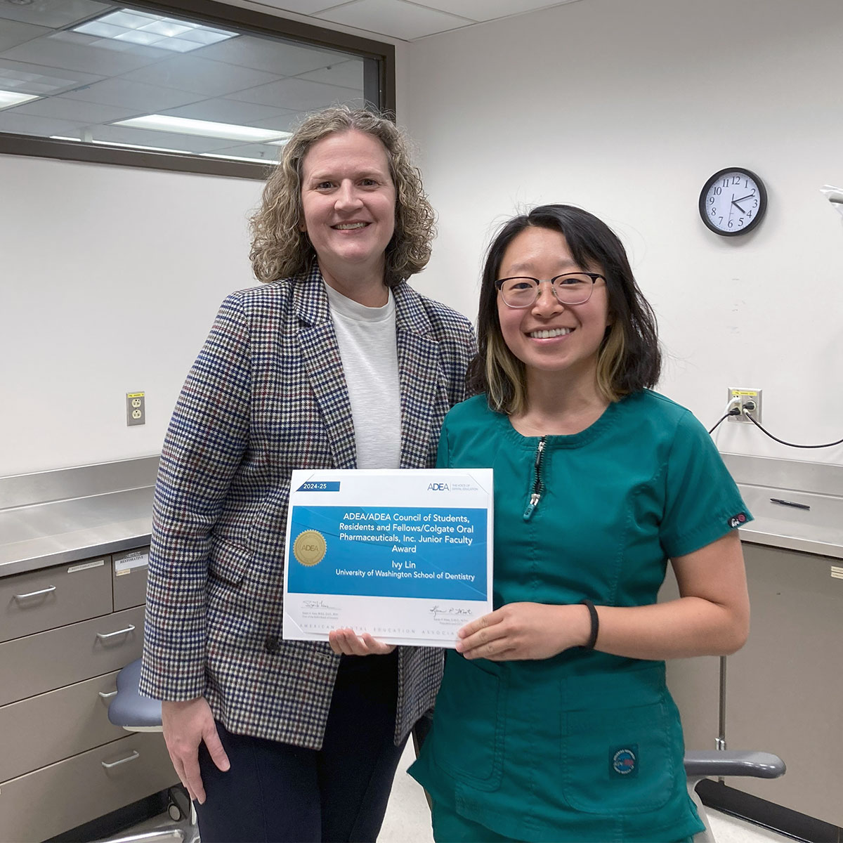 Dr. Lin and Dr. Natasha Flake.