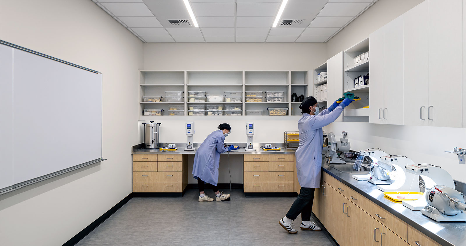 The RIDE facility’s new wet lab, 