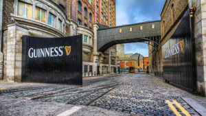 Guinness Storehouse at the St. James's Gate Brewery in Dublin, Ireland