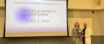 Dr. Grant and Dr. Van Ramos at Awards Ceremony
