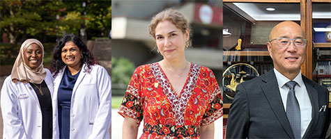 Dr. Ana Seminario, and other faculty at the school