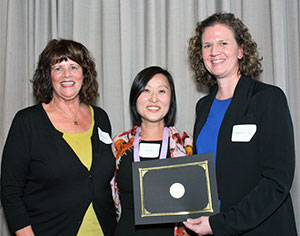 Faculty member Amy Kim inducted
