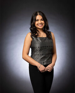 Jolyn Fessenden in black outfit