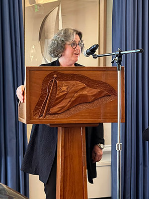 Dr. Sue Coldwell gave the Keynote Address at the banquet.