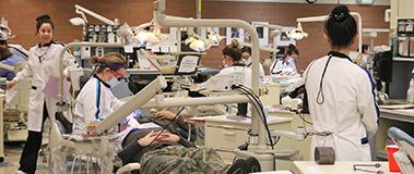 Shoreline dental hygiene students
