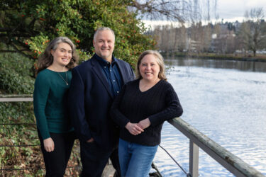 WDIA’s Emily Wilkinson, Matt French and Kerri Seims.