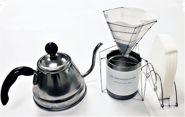 Wire Coffee Brewer by Dr. Asher Chiu