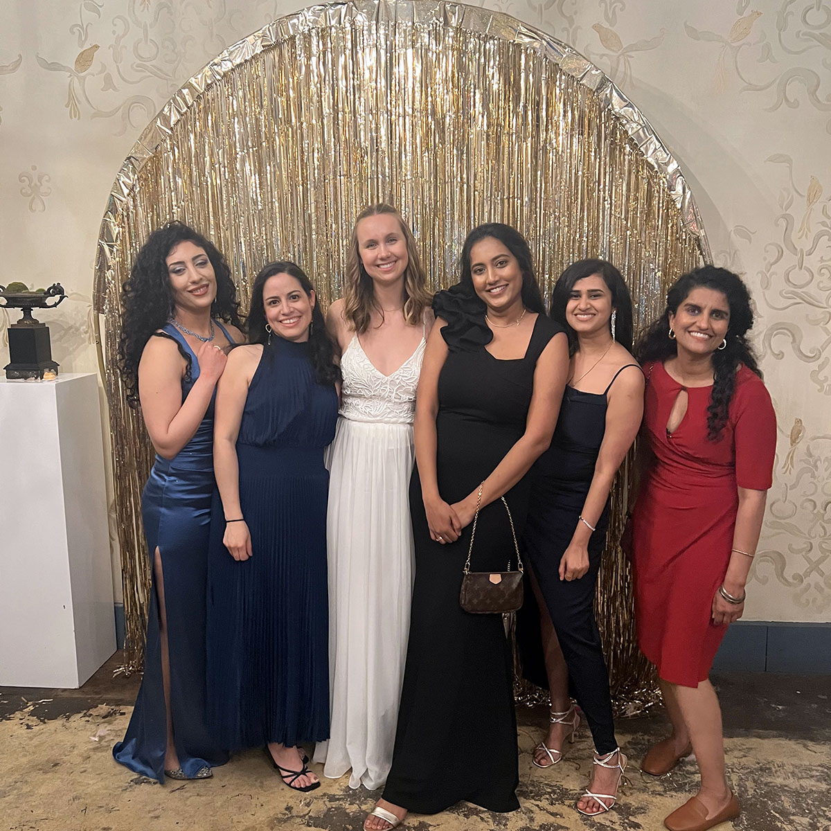 Predoctoral students gathered for photos at the Dental Gala which was held last May