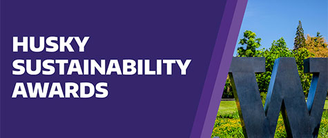 Husky Sustainability Awards website card