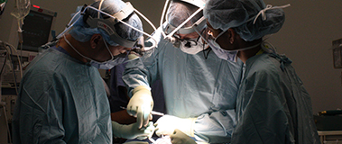 Oral and Maxillofacial Surgeons at work