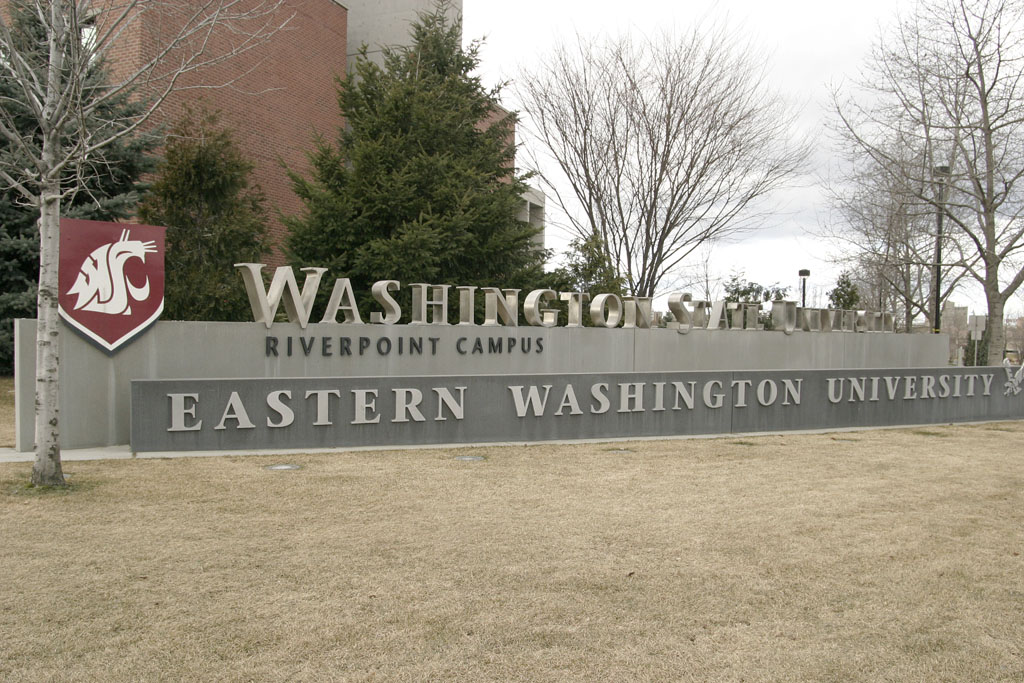 WSU Riverpoint sign