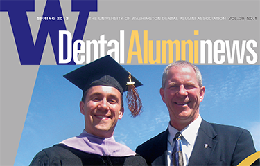 alumni magazine cover