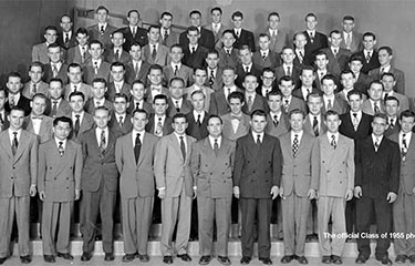 1950s class photo - all men