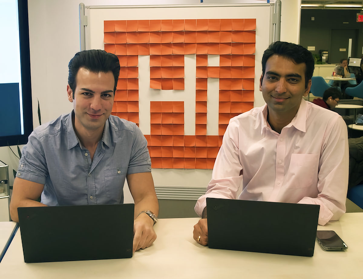 Chris Abkarians and Nikhil Agarwal