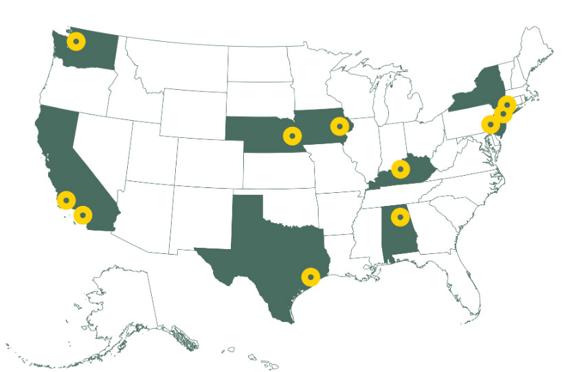 SHPEP Map of participating institutions