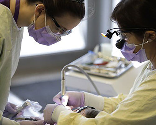MS Dental Hygiene Program, Master of Science in Oral Health Sciences for Dental Hygienists is available for dental hygienists who seek careers as dental hygiene educators. This pathway emphasizes training in basic and applied dental science as well as a research experience. This program requires a capstone project but not a thesis.