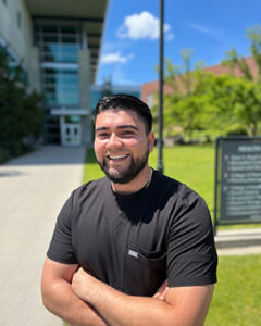 Third-year student Rafael Urrutia Camargo.