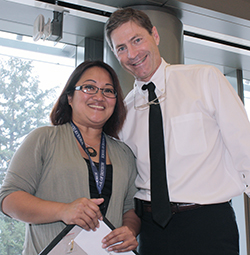Hazel Valdez, Dr. Mark Drangsholt Hazel Valdez, Dr. Mark Drangsholt